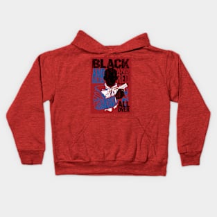 Red All Over (Django Unchained) Kids Hoodie